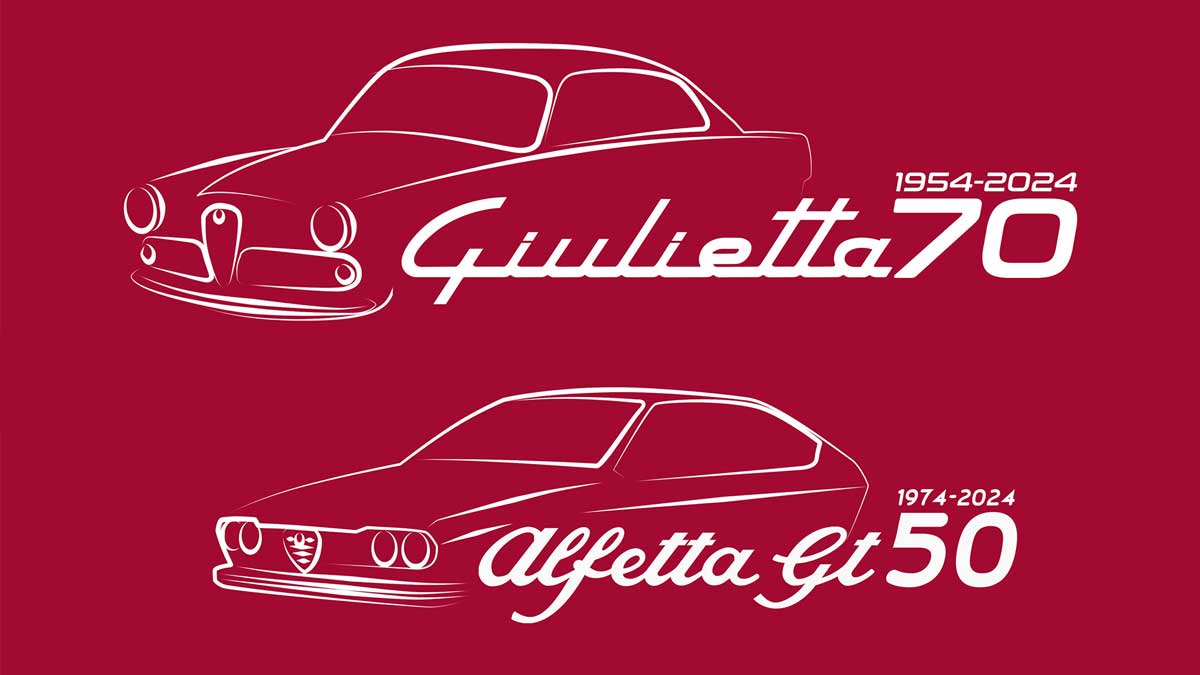 Alfa Romeo: Φόρος τιμής σε δύο θρυλικά μοντέλα: Giulietta Sprint, Alfetta GT